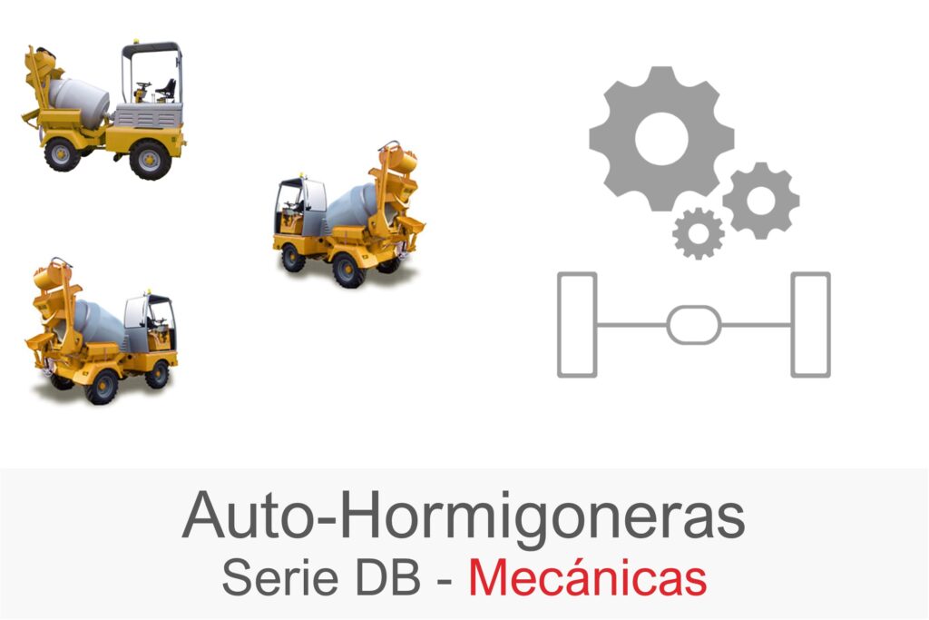 Autohormigoneras Mecánicas Serie DB